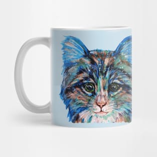 Adorable Blue Tabby Kitten Mug